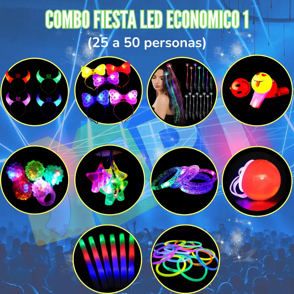 COMBO FIESTA LUMINOSO ESTANDAR 1
