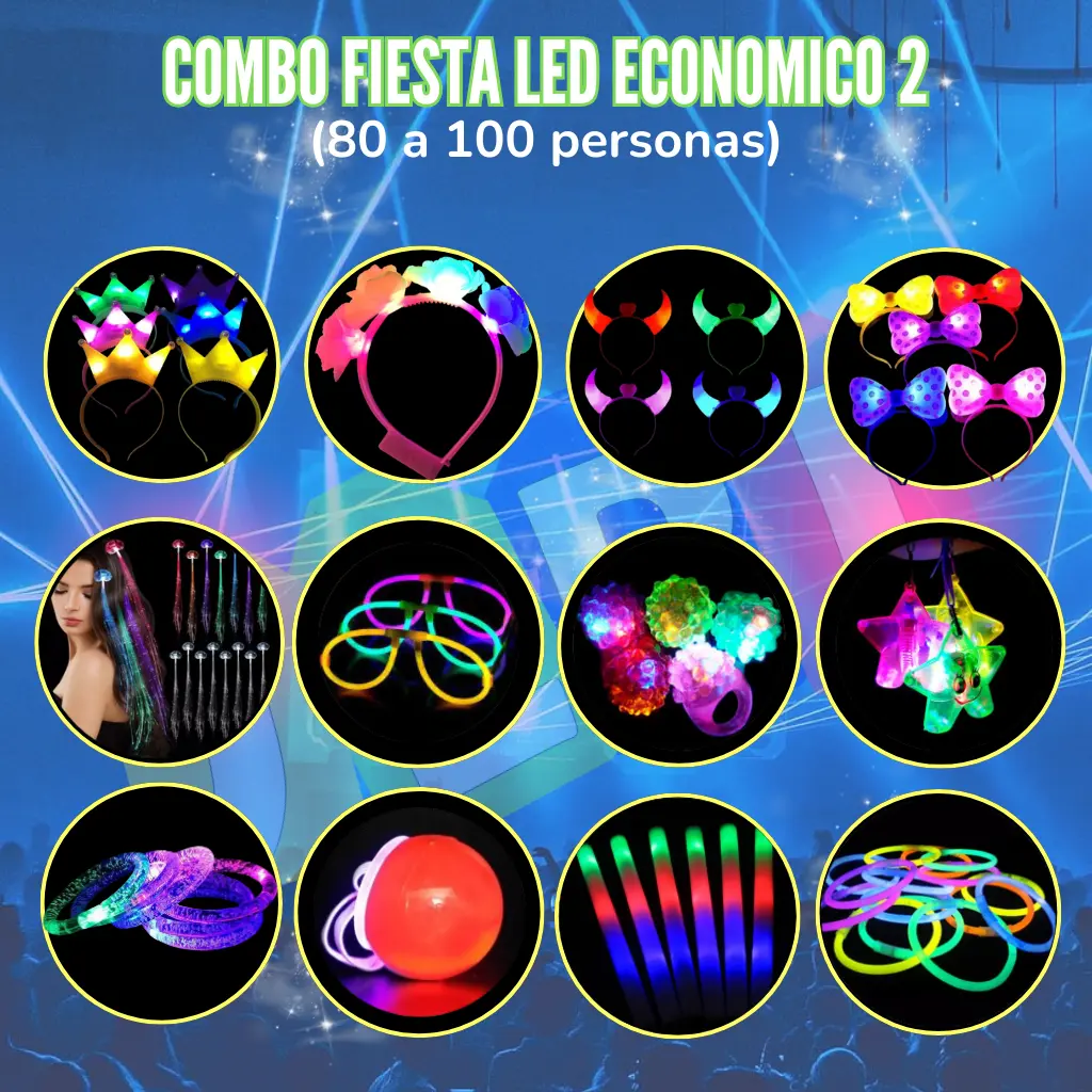 COMBO FIESTA LUMINOSO ESTANDAR 2