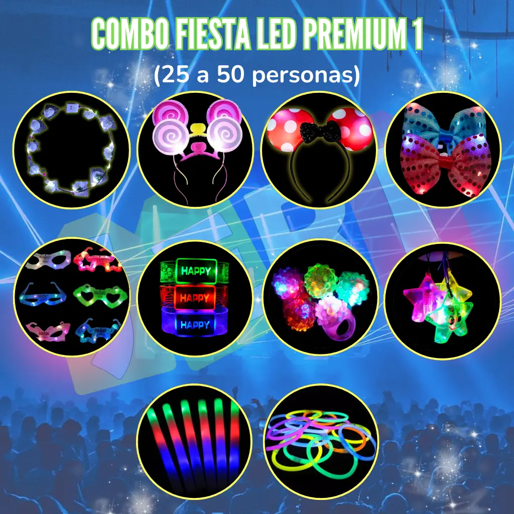 COMBO FIESTA LUMINOSO PREMIUM 1