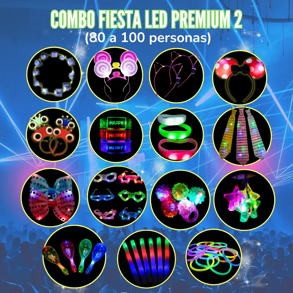 COMBO FIESTA LUMINOSO PREMIUM 2