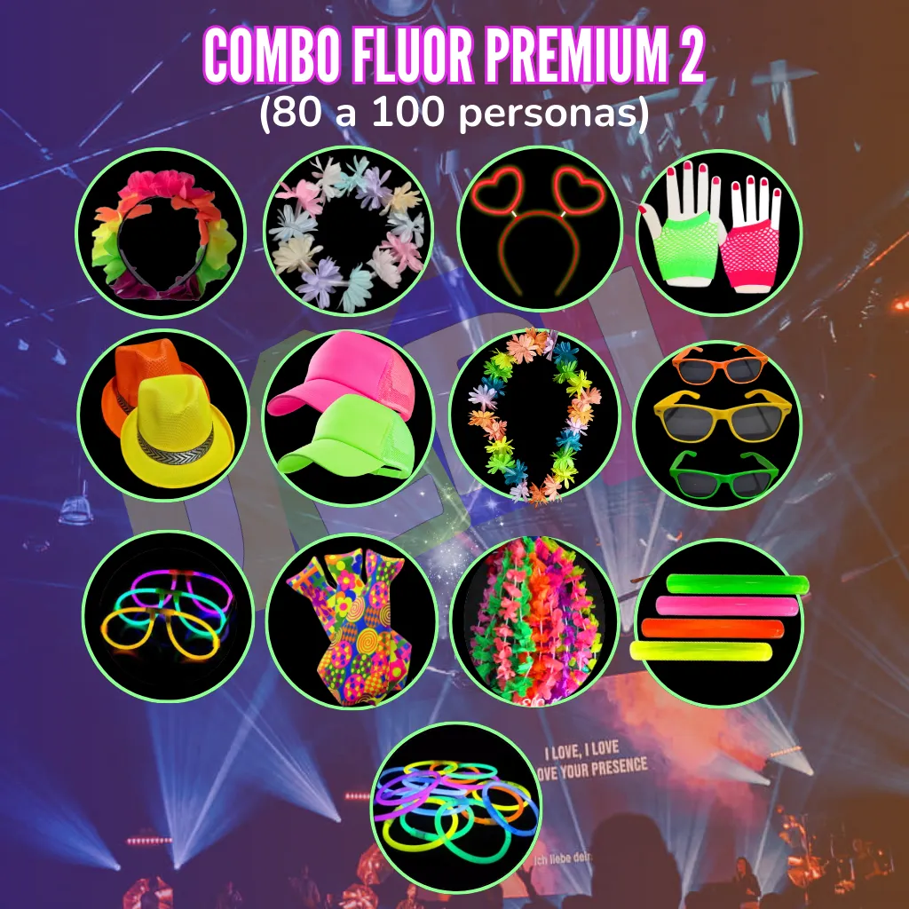 COMBO FIESTA FLUOR PREMIUM 2