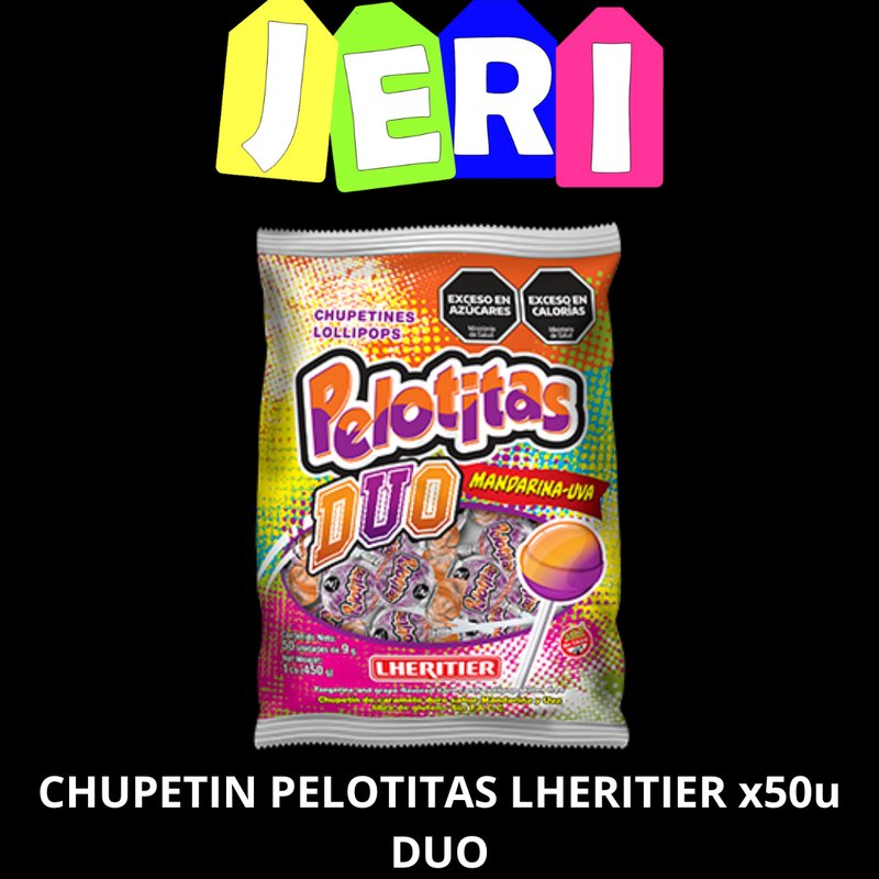 CHUPETIN PELOTITAS LHERITIER x50u DUO