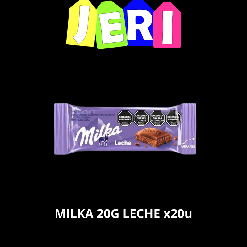 MILKA 20G LECHE X20U