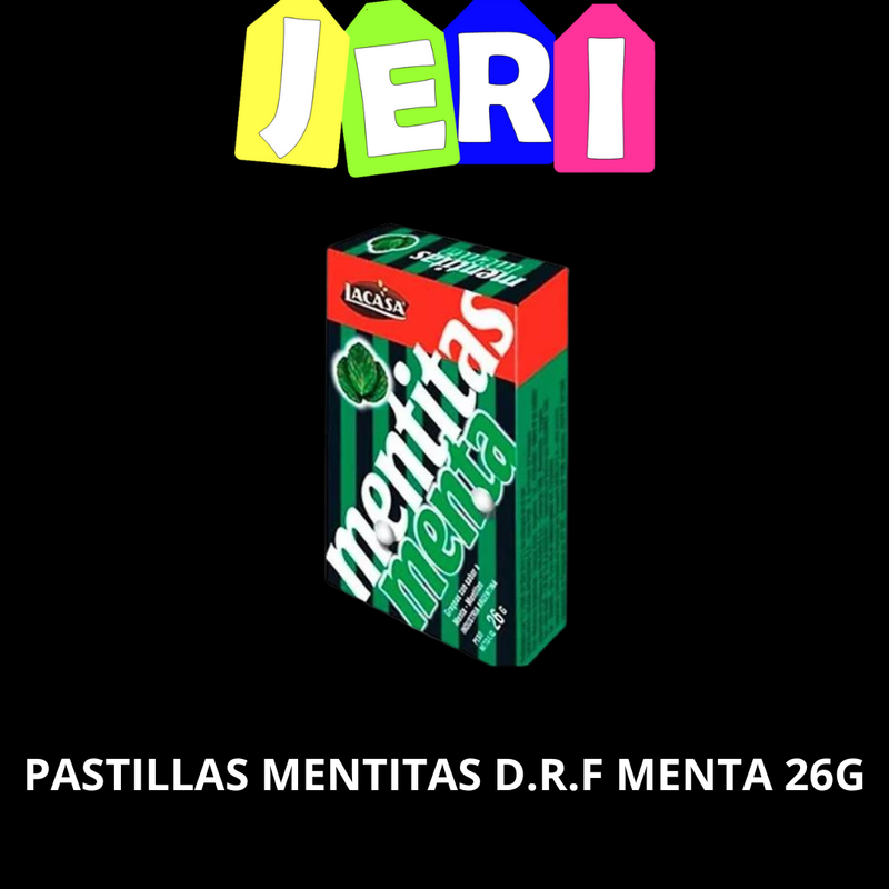 PASTILLAS MENTITAS D.R.F CHERRY 26G