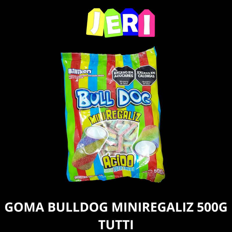 GOMA BULLDOG MINIREGALIZ 500G TUTTI
