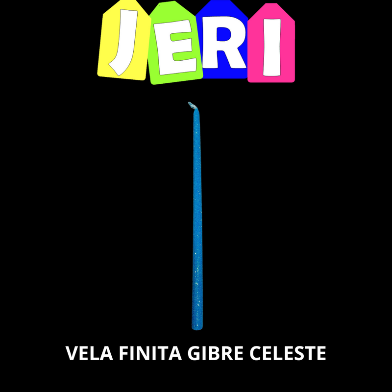 VELA FINITA GIBRE (CELESTE)