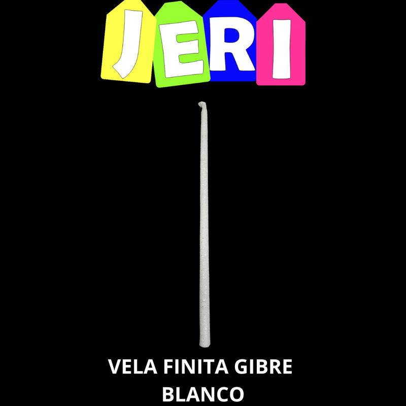 VELA FINITA GIBRE  (BLANCO)