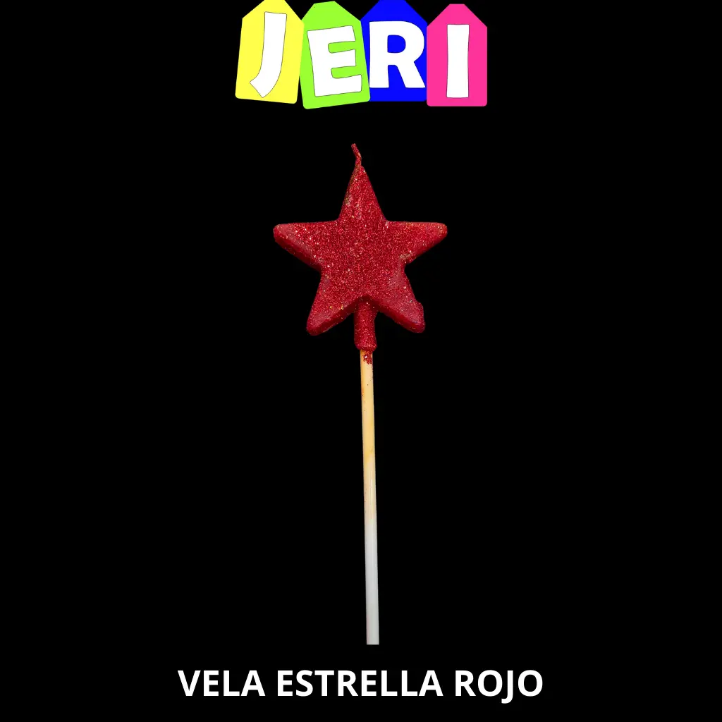 VELA ESTRELLA (ROJO)