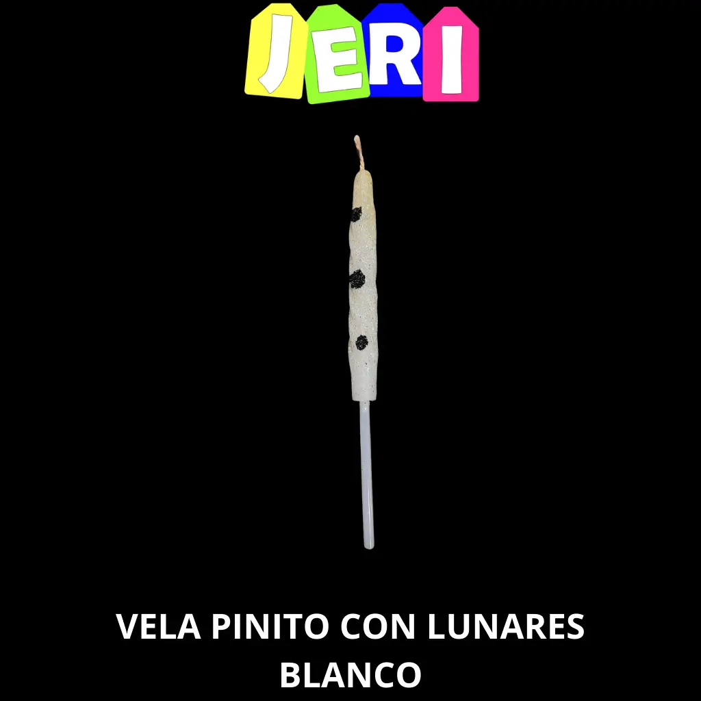 VELA PINITO CON LUNARES