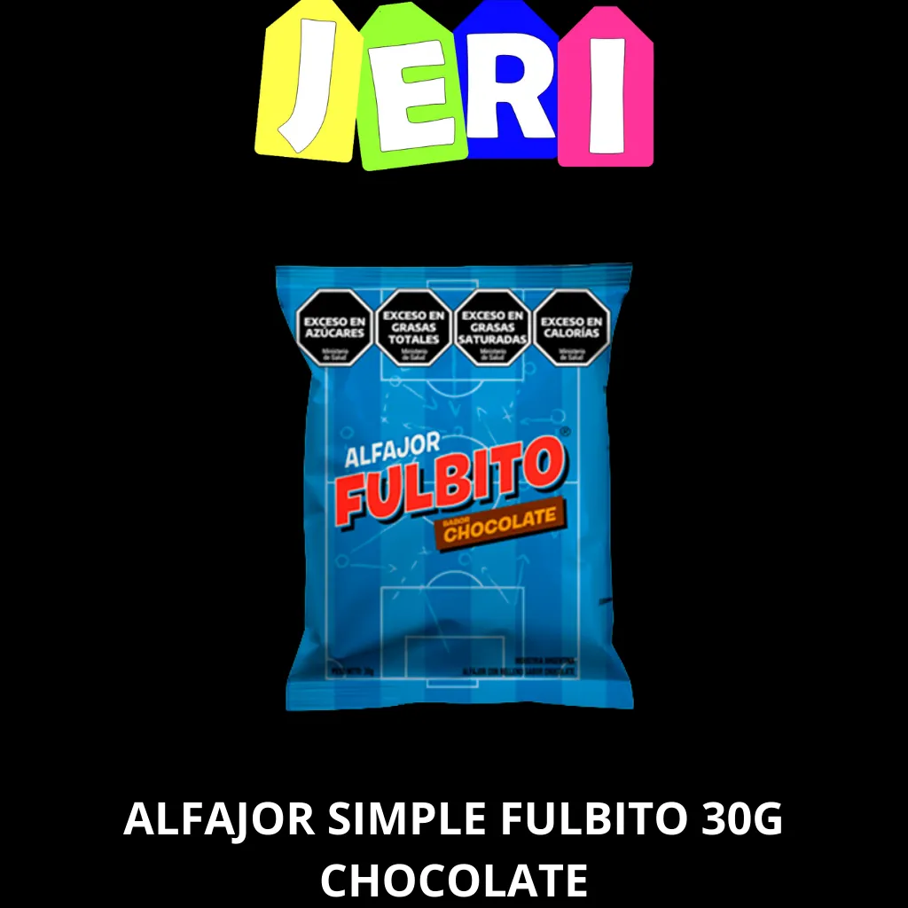 ALFAJOR SIMPLE FULBITO 30G CHOCOLATE