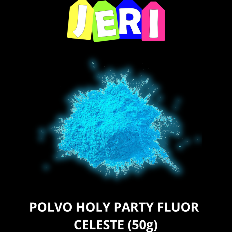 POLVO HOLY PARTY FLUOR (CELESTE)