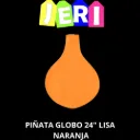 PIÑATA GLOBO 24" LISA