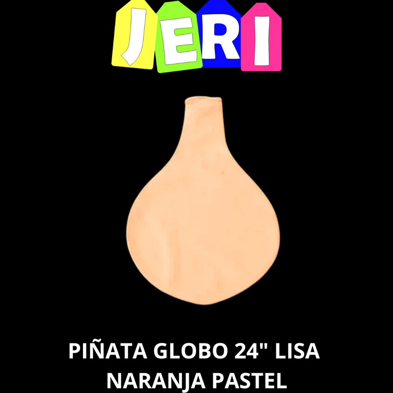 PIÑATA GLOBO 24" LISA PASTEL