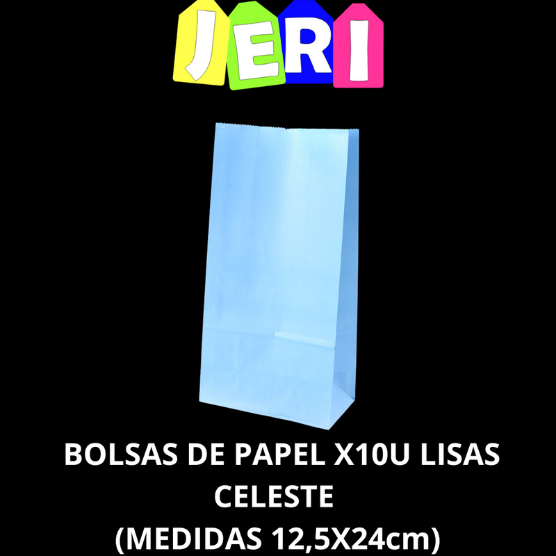 BOLSAS DE PAPEL X10u LISAS