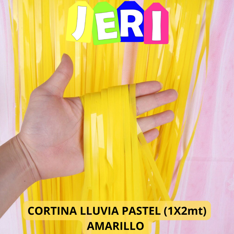 CORTINA LLUVIA PASTEL