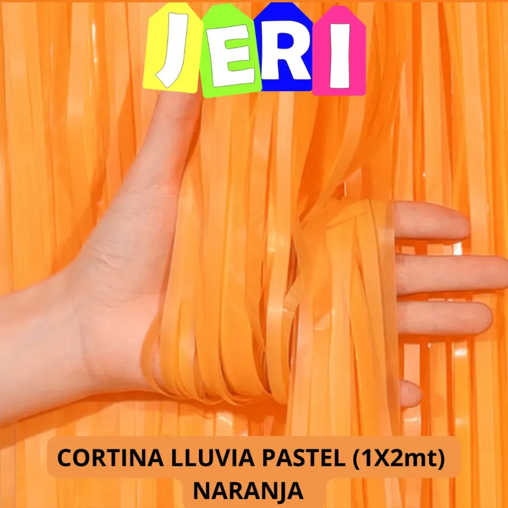 CORTINA LLUVIA PASTEL