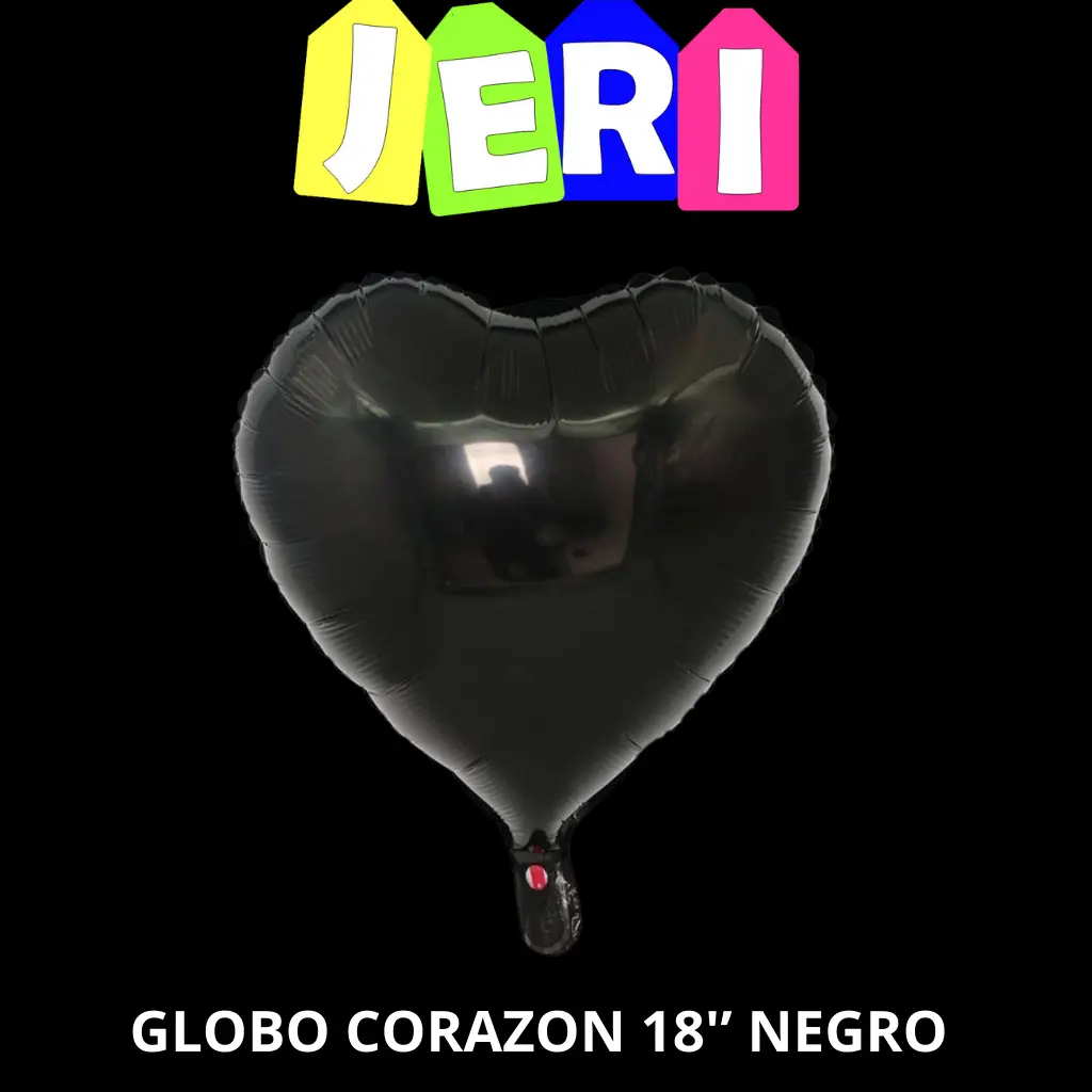 GLOBO METALIZADO CORAZON 18"