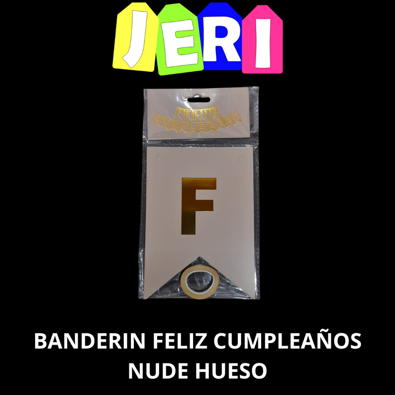 BANDERIN FELIZ CUMPLEAÑOS NUDE