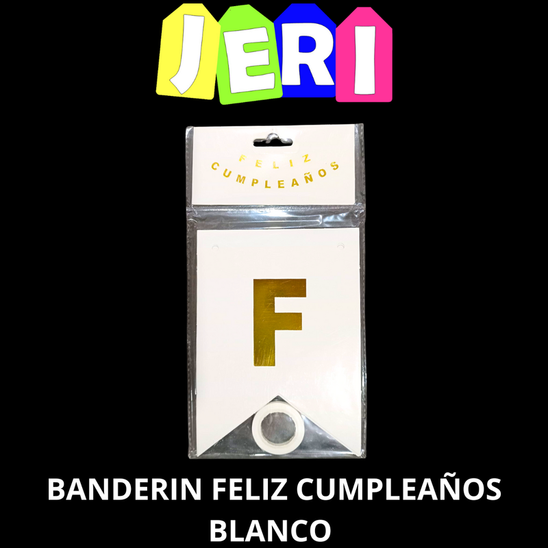 BANDERIN FELIZ CUMPLEAÑOS