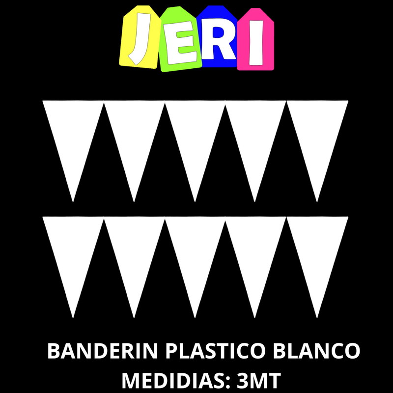 BANDERIN PLASTICO