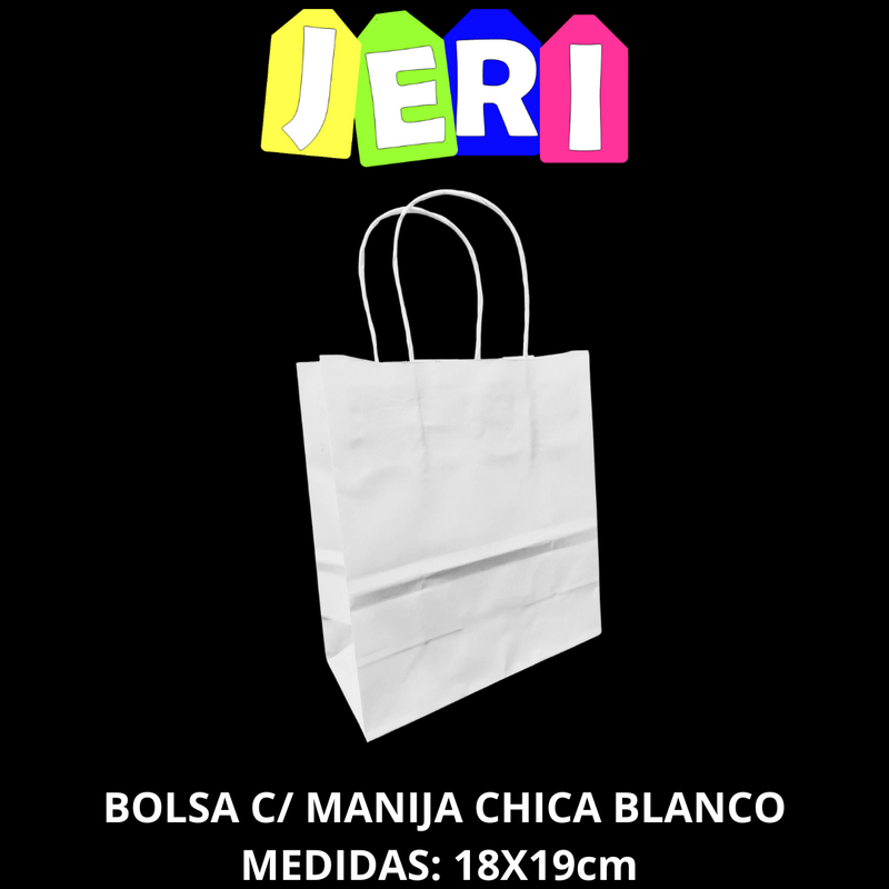 BOLSA C/ MANIJA CHICA (BLANCO)