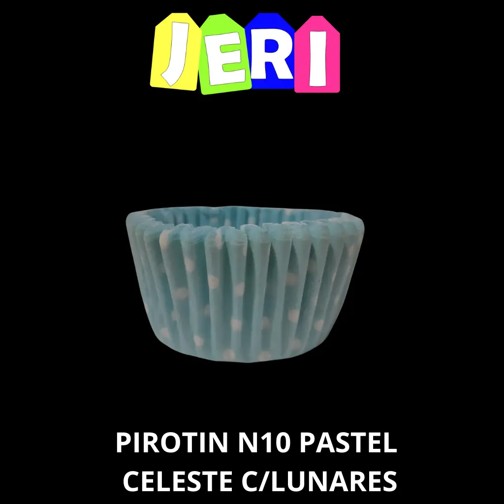 PIROTIN N10 X25U PASTEL C/ LUNARES
