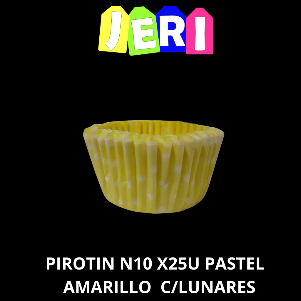 PIROTIN N10 X25U PASTEL C/ LUNARES