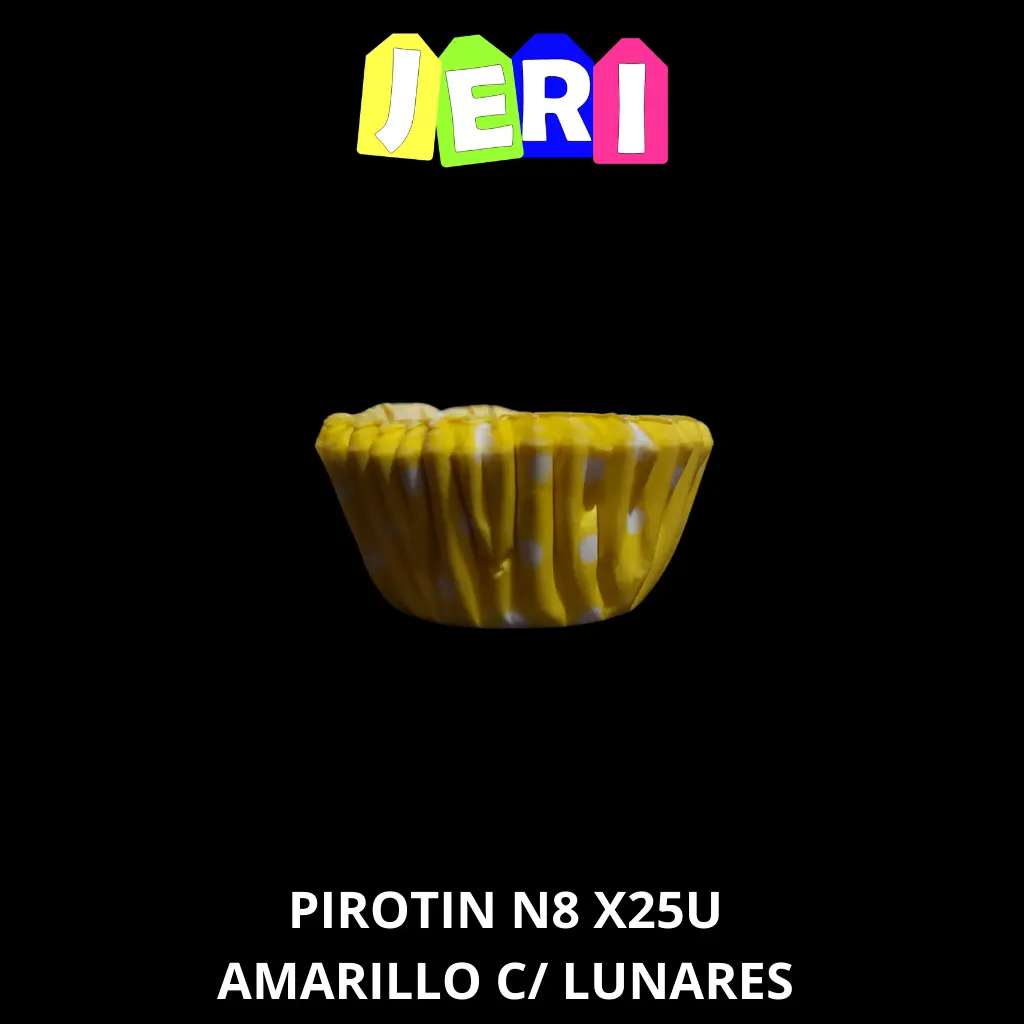 PIROTIN N8 X25U C/ LUNARES