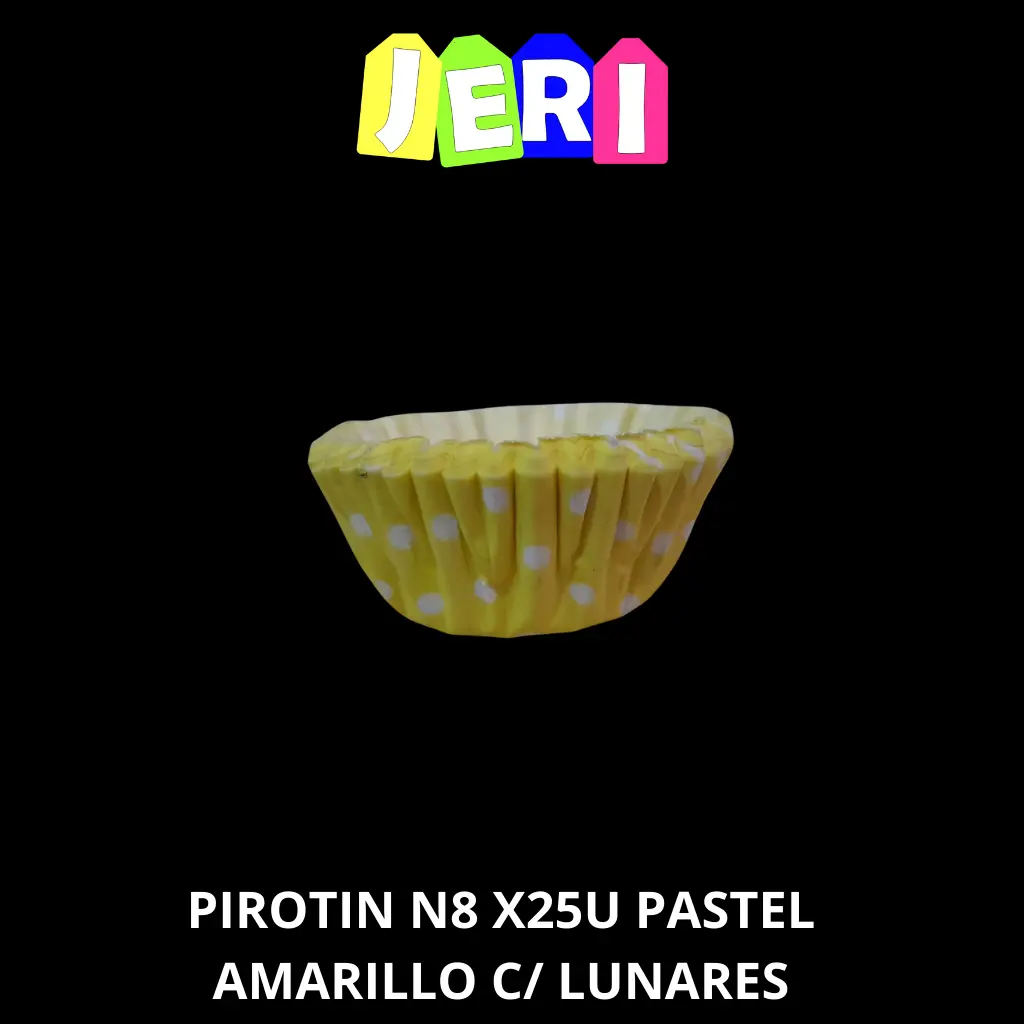 PIROTIN N8 X25U PASTEL C/ LUNARES