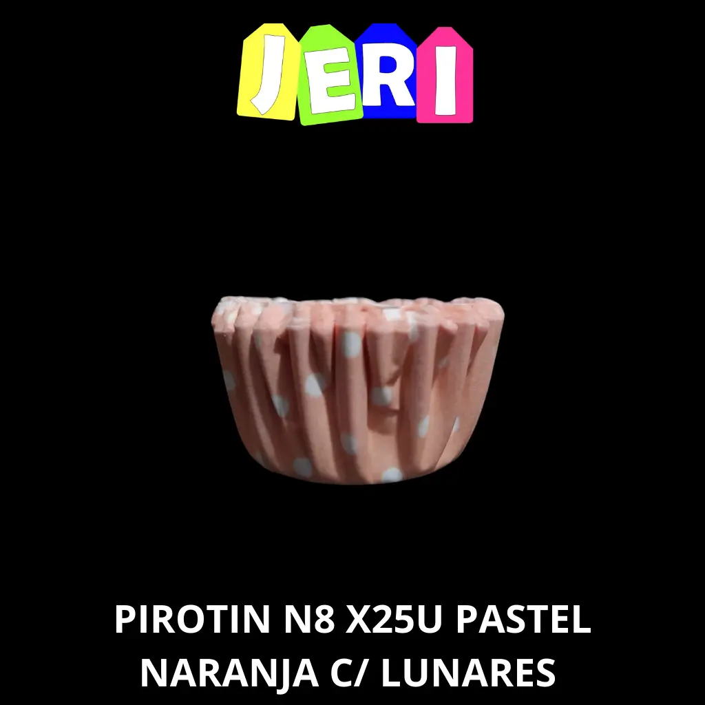 PIROTIN N8 X25U PASTEL C/ LUNARES