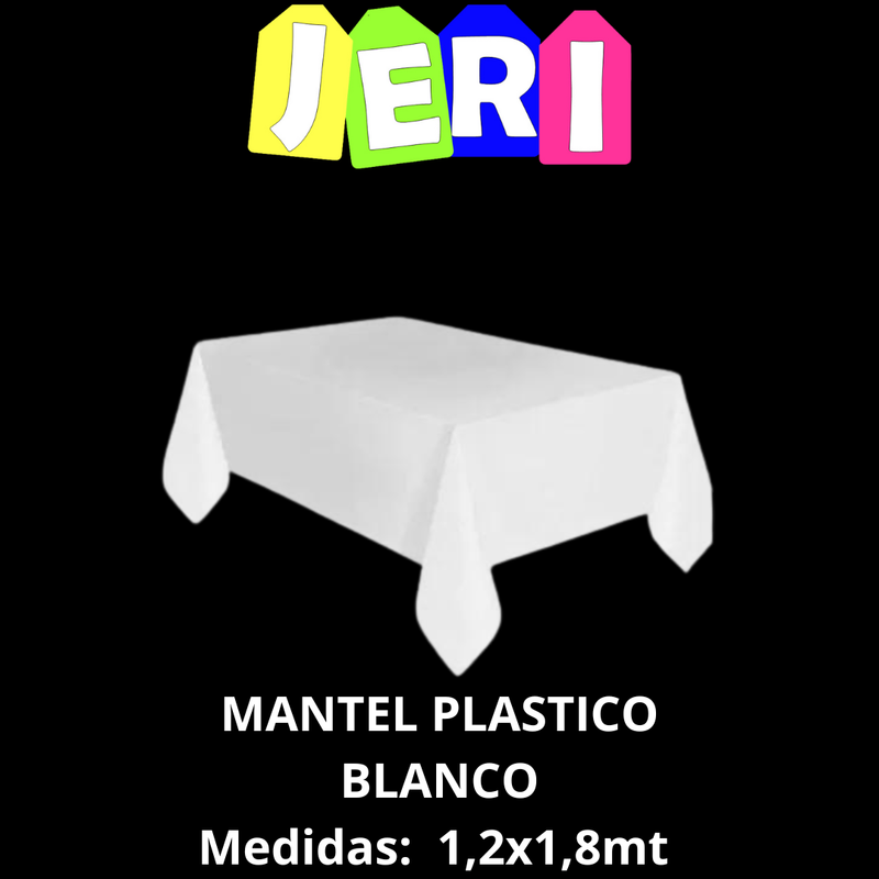 MANTEL PLASTICO COLOR