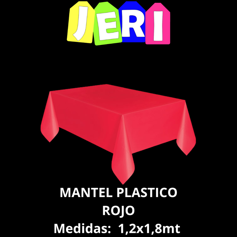 MANTEL PLASTICO COLOR