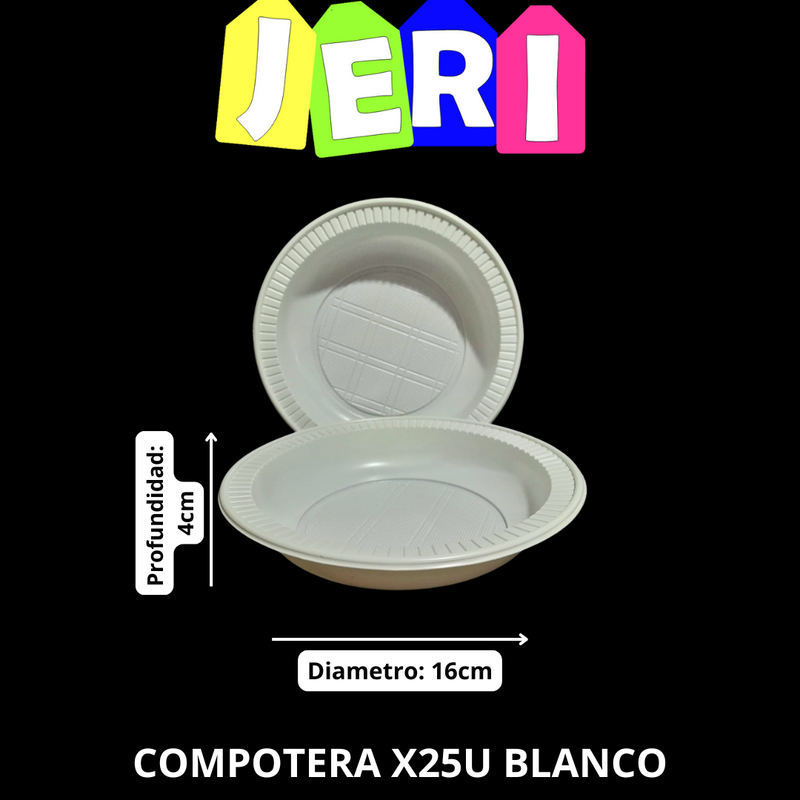 COMPOTERA X25U (BLANCO)
