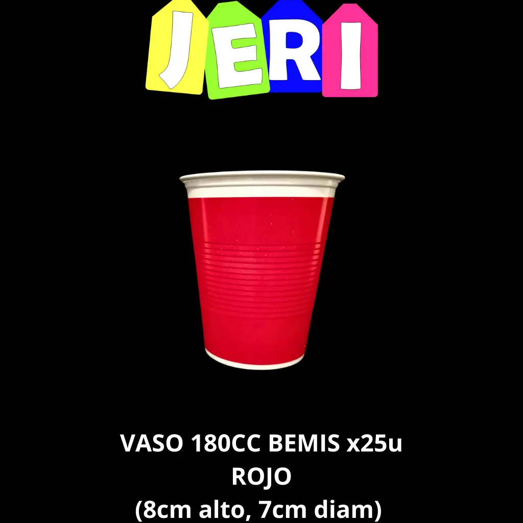 VASO 180CC BEMIS x25u