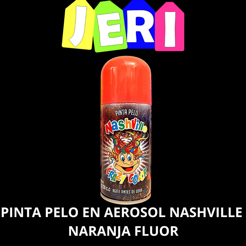 PINTA PELO NASHVILLE 130CC (NARANJA FLUOR)