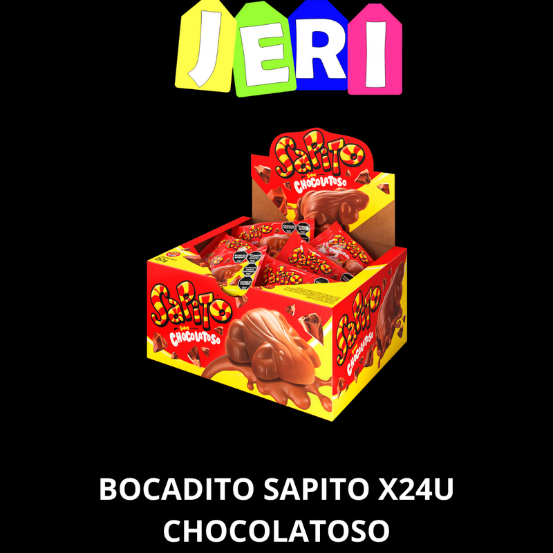 BOCADITO SAPITO X24U CHOCOLATOSO