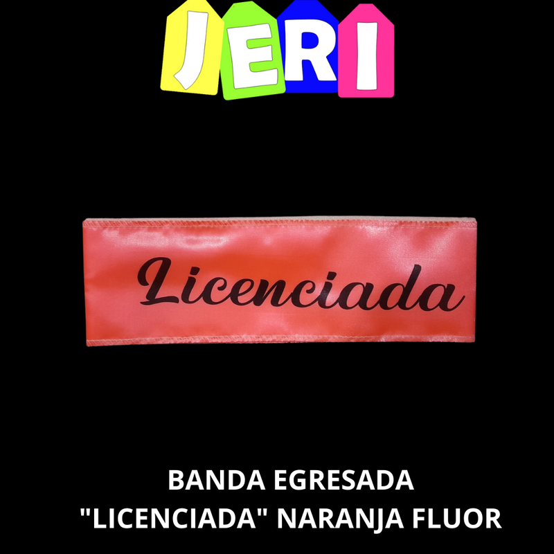 BANDA RECIBIDA "LICENCIADA"