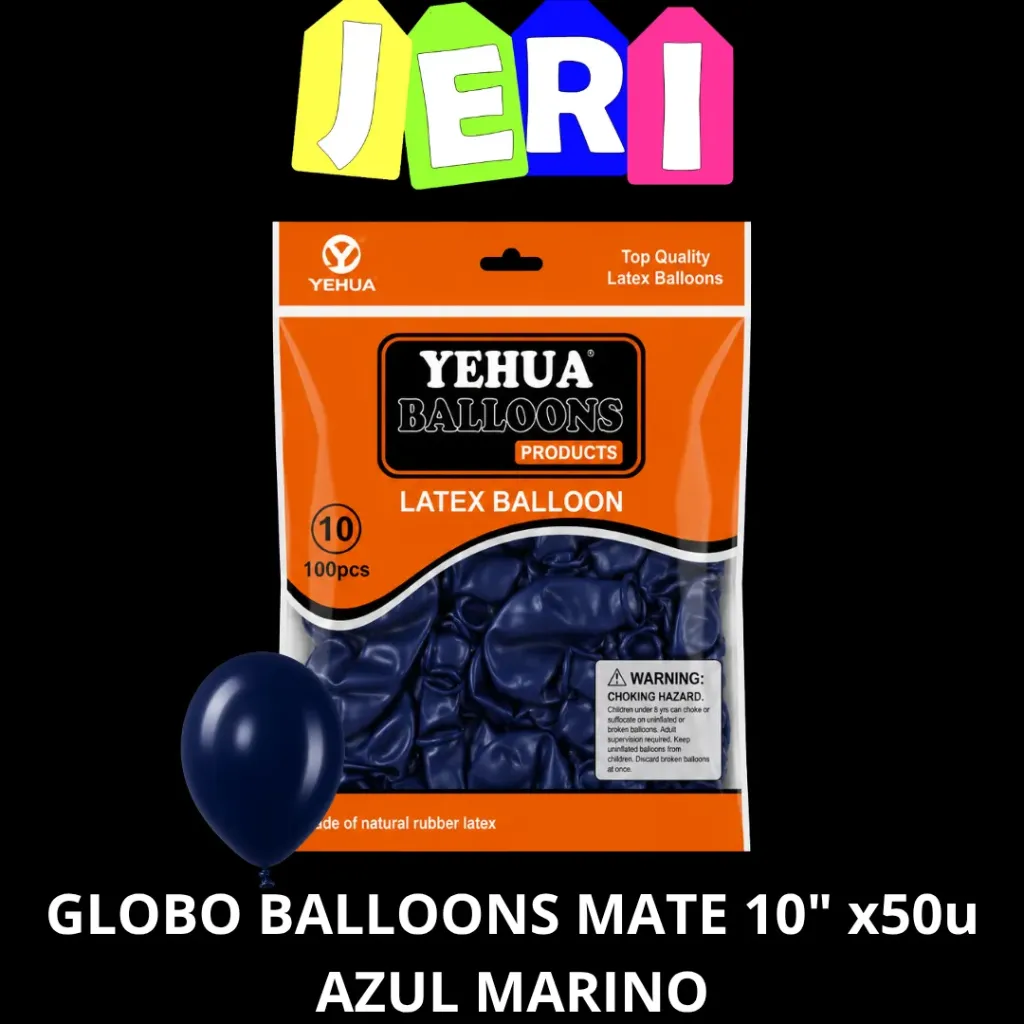 GLOBO BALLOONS MATE 10" x50u