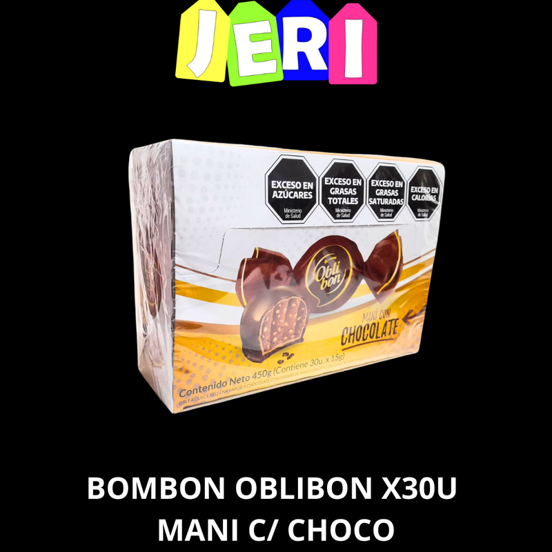 BOMBON OBLIBON X30U MANI C/ CHOCO