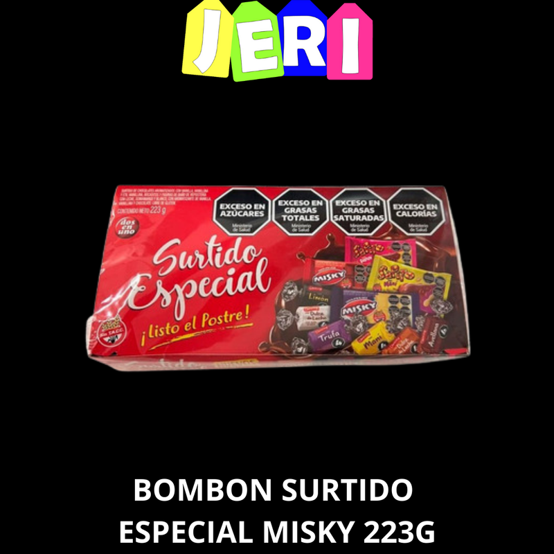 BOMBON SURTIDO ESPECIAL MISKY 223G