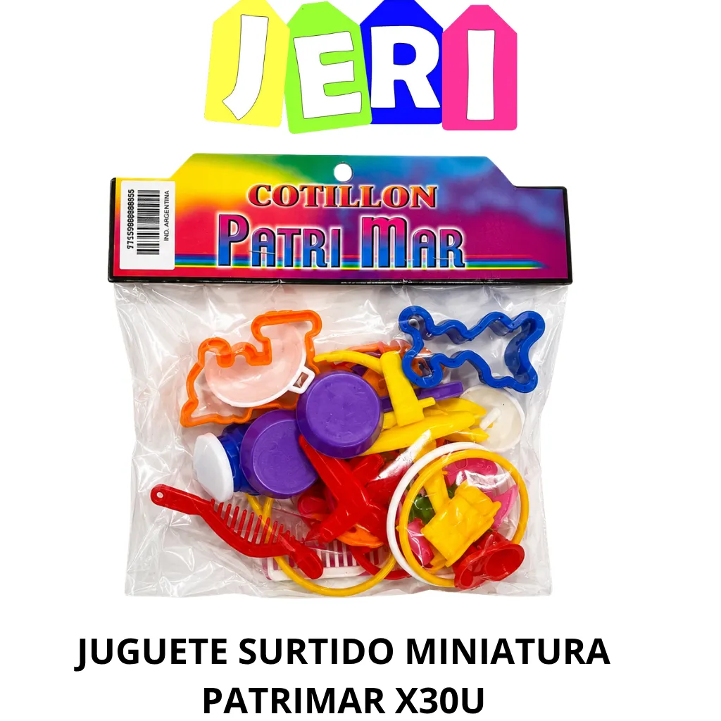 [3503] JUGUETE SURTIDO MINIATURA PATRIMAR X30U