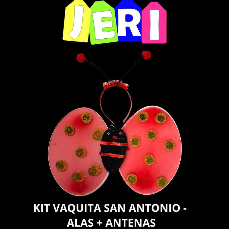 KIT VAQUITA SAN ANTONIO - ALAS + ANTENAS