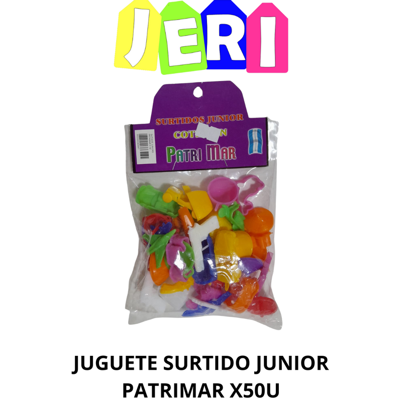 JUGUETE SURTIDO JUNIOR PATRIMAR X50U