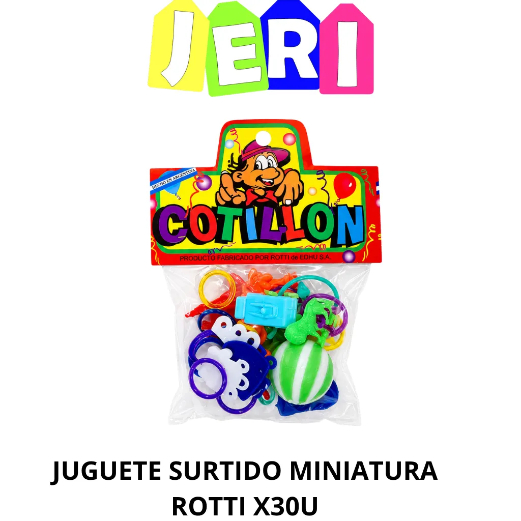 [3685] JUGUETE SURTIDO MINIATURA SURTIDA ROTTI X30U