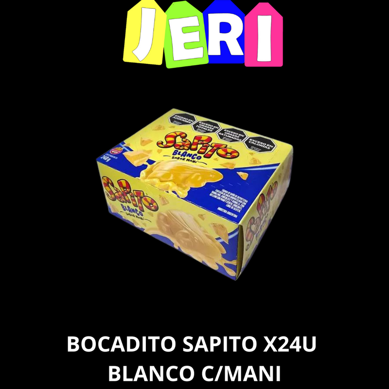 BOCADITO SAPITO X24U BLANCO