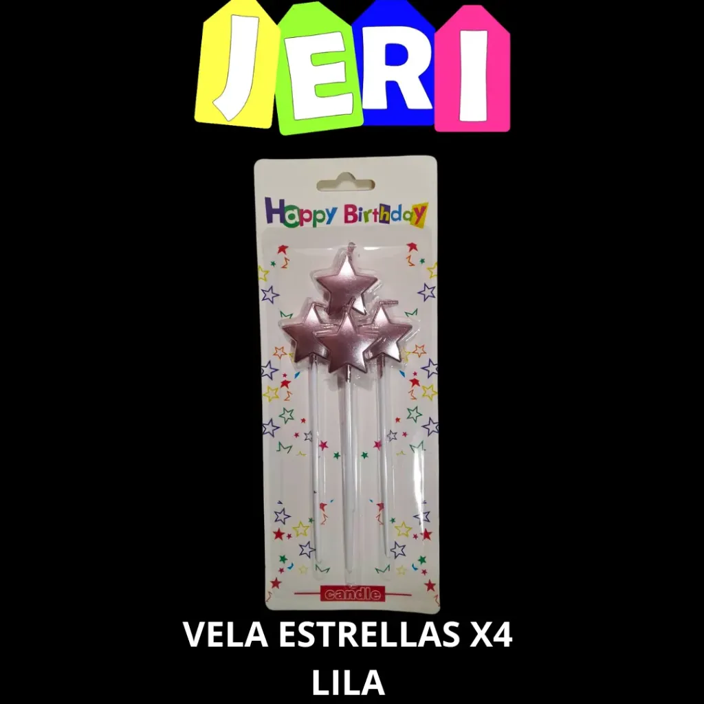 VELA ESTRELLAS X4U (LILA)