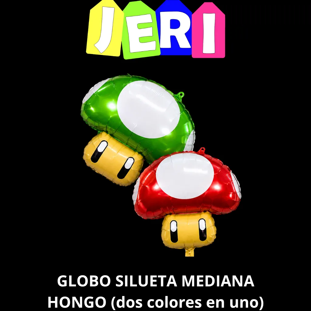 GLOBO SILUETA MEDIANA HONGOS