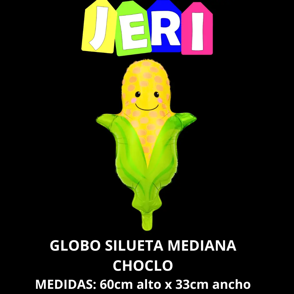 GLOBO SILUETA MEDIANA CHOCLO