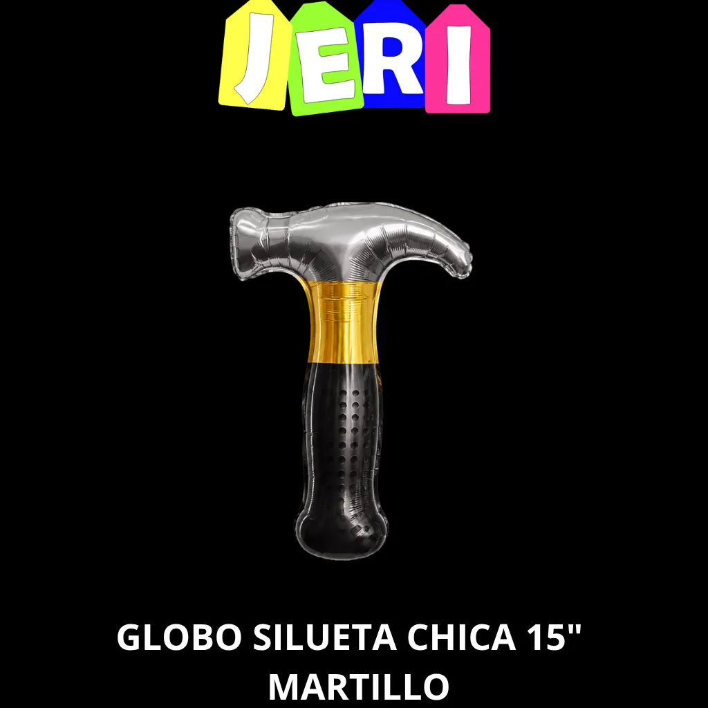 GLOBO SILUETA CHICA 15" MARTILLO