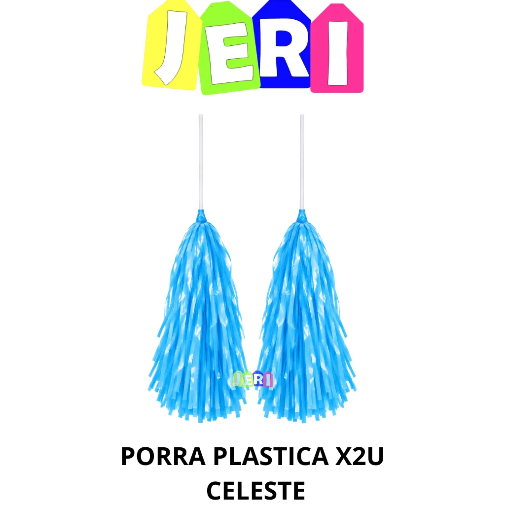 PORRAS PLASTICAS X2U (CELESTE)